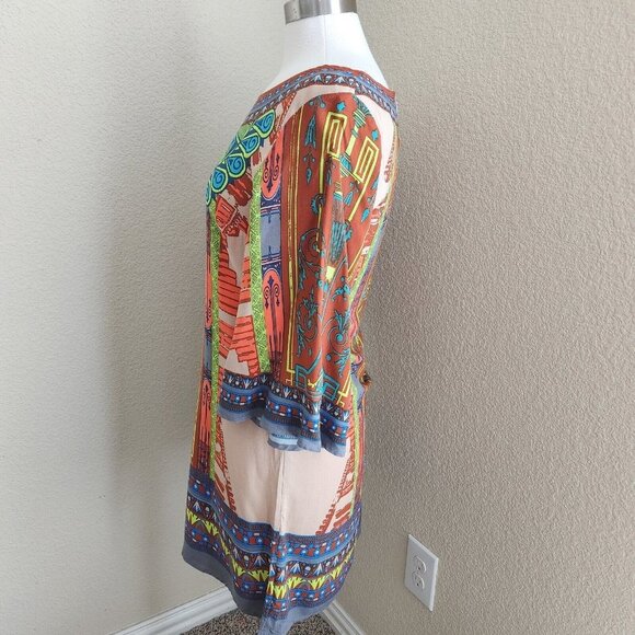 Flying Tomato Dress shift tunic Size Small southwestern bohemian Boho‎ - Picture 5 of 13